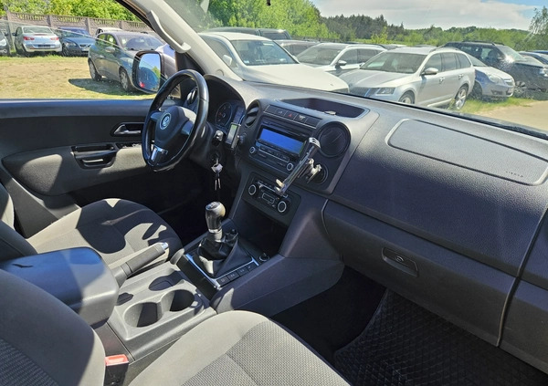 Volkswagen Amarok cena 50900 przebieg: 149000, rok produkcji 2011 z Czarne małe 106